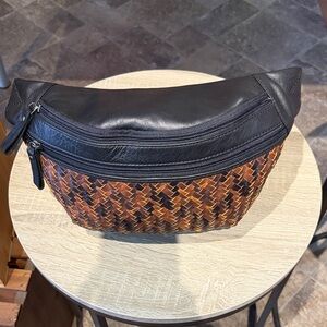 Stylish Black and Brown Men's Bag